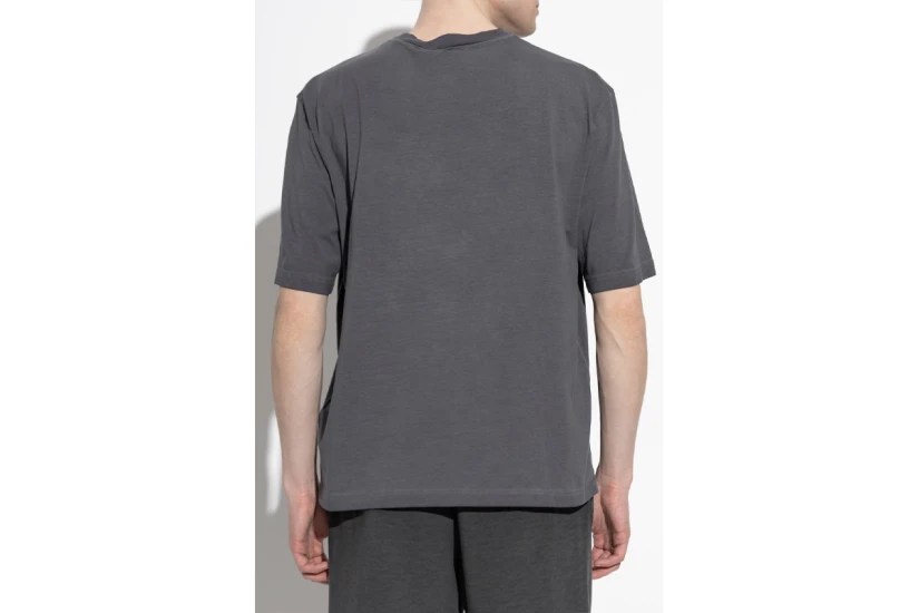Dsquared2 Best Fade Cartoon Logo Ανδρικό Κοντομάνικο T-Shirt Γκρι Σκούρο
