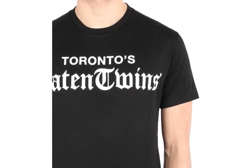 Dsquared2 Caten Twins Cool Ανδρικό Κοντομάνικο T-Shirt Μαύρο