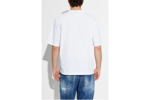 Dsquared2 Graphic Print T-Shirt Ανδρικό (S71GD1652 D20033 100)