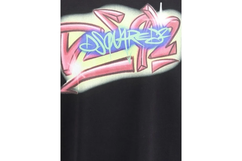 Dsquared2 Graphic Print Ανδρικό Κοντομάνικο T-Shirt