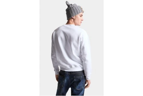Dsquared2 Cool Fit Crewneck Μπλούζα Με Λαιμόκοψη Ανδρική (S71GU0683S25516 100)