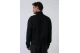 Dsquared2 Just Right Fit Ανδρική Μακρυμάνικη Μπλούζα με Φερμουάρ Μαύρη