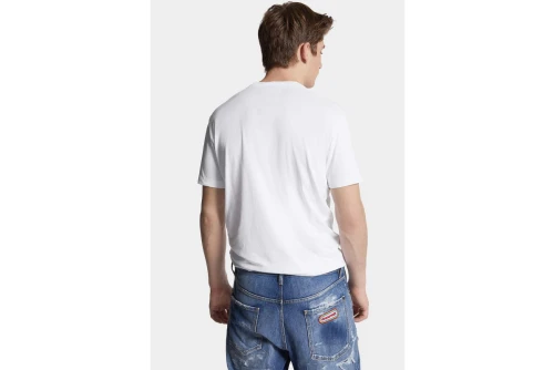Dsquared2 Mini Logo Cool T-Shirt Ανδρικό (S74GD0946 D20020 100)