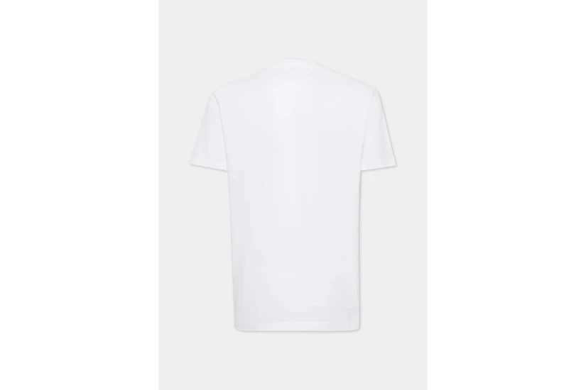 Dsquared2 Cool Fit Tee Ανδρικό Κοντομάνικο T-Shirt Λευκό
