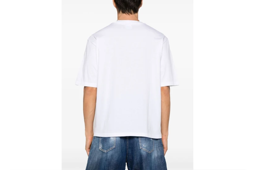 Dsquared2 Ανδρικό Κοντομάνικο T-Shirt Λευκό