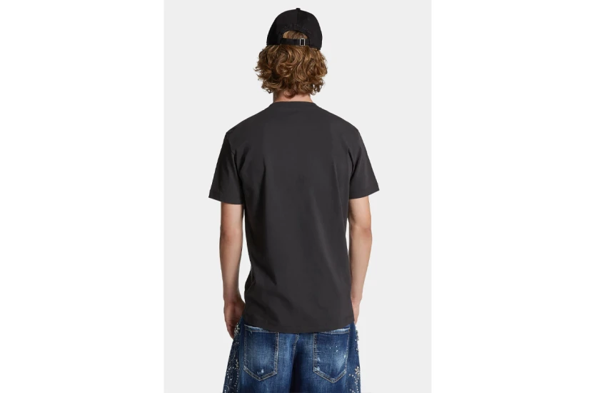 Dsquared2 Cool Fit Ανδρικό Κοντομάνικο T-Shirt Ανθρακί