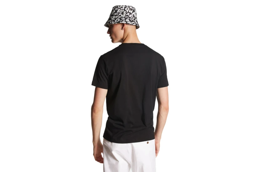 Dsquared2 Cool Fit Ανδρικό Κοντομάνικο T-Shirt Μαύρο