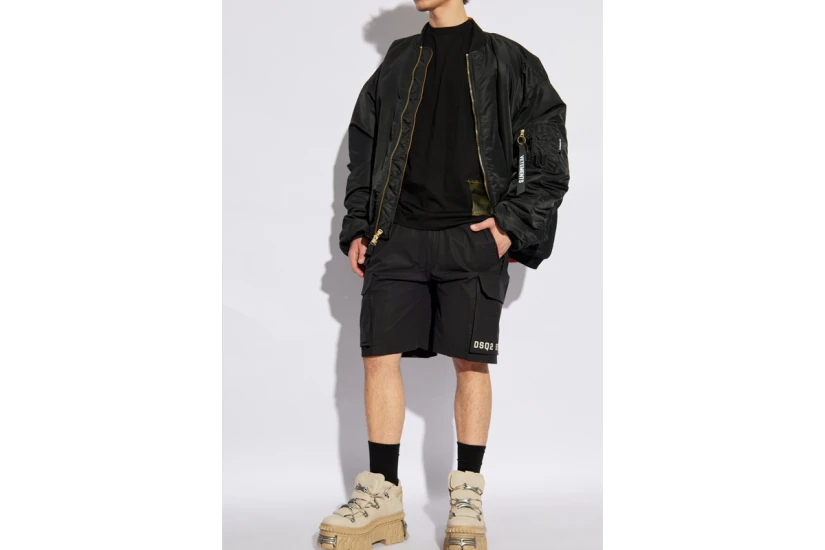 Dsquared2 Ανδρικό Κοντομάνικο T-Shirt Μαύρο 