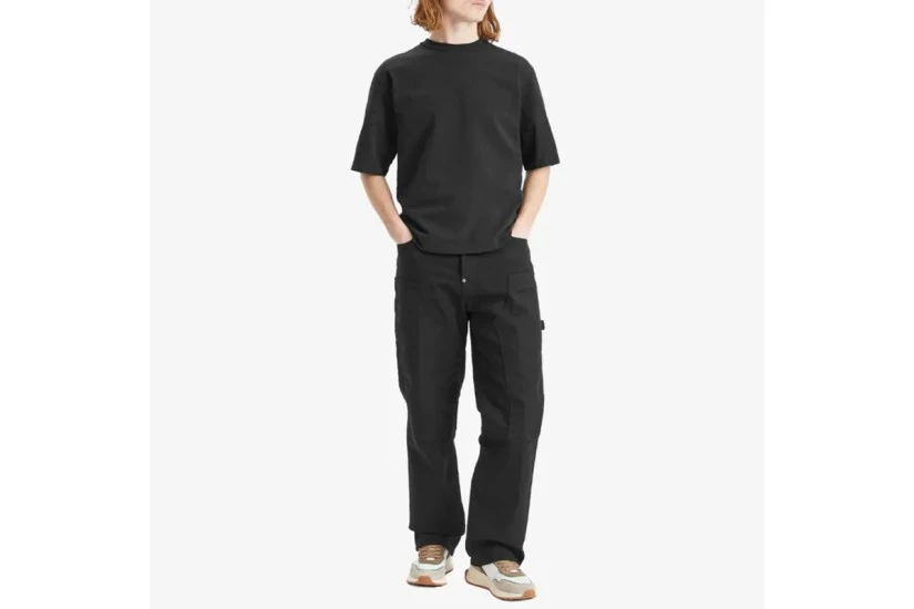 Dsquared2 Loose Fit Ανδρικό Κοντομάνικο T-Shirt Μαύρο