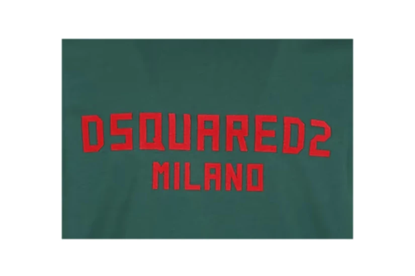 Dsquared2 Milano Cool Fit Ανδρικό Κοντομάνικο T-Shirt Πράσινο 