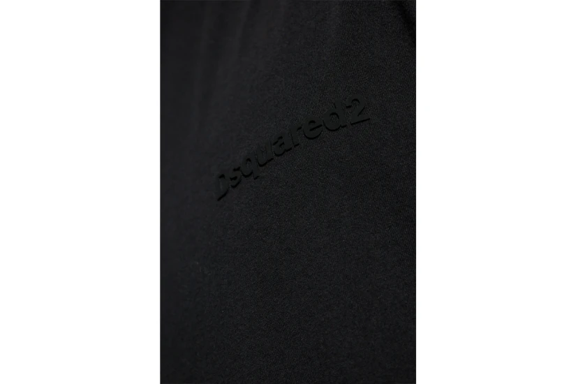 Dsquared2 Loose Fit Ανδρικό Κοντομάνικο T-Shirt Μαύρο