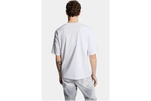 Dsquared2 Loose Fit Faded Milano T-Shirt Ανδρικό (S74GD1476 D20020 961)