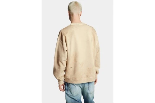 Dsquared2 Relax Fit Dirty Μπλούζα Με Λαιμόκοψη Ανδρική (S74GU0900 S25030 112)