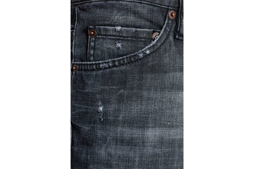Dsquared2 Slim Twist Ανδρικό Παντελόνι Τζιν Μαύρο