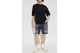 Dsquared2 Black Fog Wash Marine Ανδρική Βερμούδα Τζιν Μαύρη