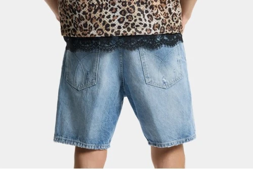 Dsquared2 Light Wash Marine Σορτς Τζιν Ανδρικό (S74MU0991 S30839 470)