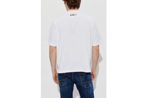 Dsquared2 Iconique Loose Fit T-Shirt Ανδρικό (S78GD0113 D2033 100)