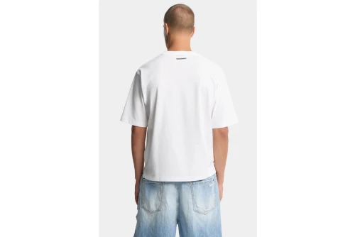Dsquared2 Iconique Loose Fit T-Shirt Ανδρικό (S78GD0121 D20033 100)