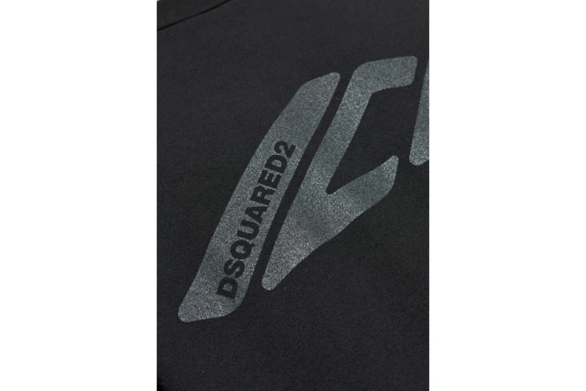 Dsquared2 Icon Loose Fit Ανδρικό Κοντομάνικο T-Shirt Μαύρο