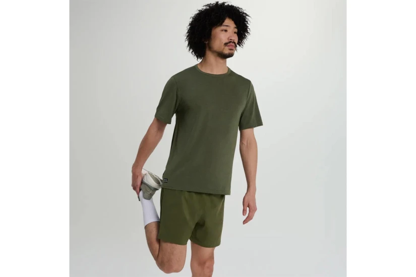 Saucony Stopwatch T-Shirt Ανδρικό (SAM800377-FTH)