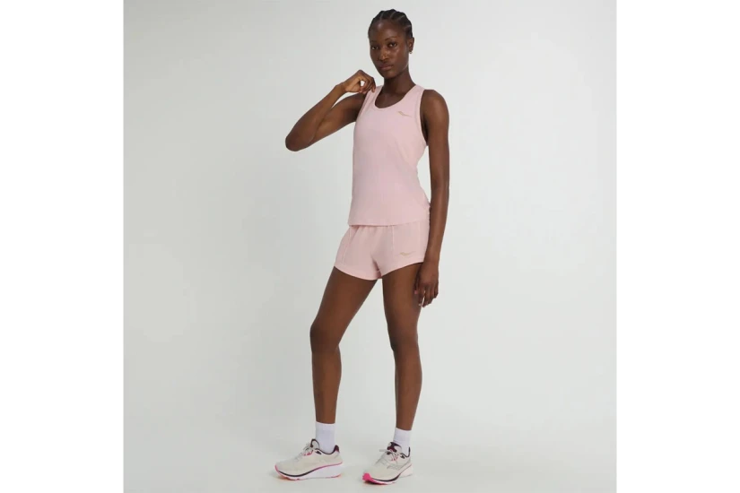 Saucony Stopwatch Singlet Μπλούζα Αμάνικη Γυναικεία (SAW800482-SLKH)