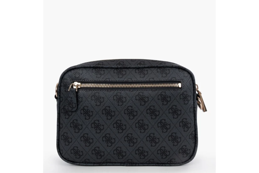 Guess Meridian Ii Τσαντάκι Χιαστί - Ώμου (SG697414 COAL LOGO)