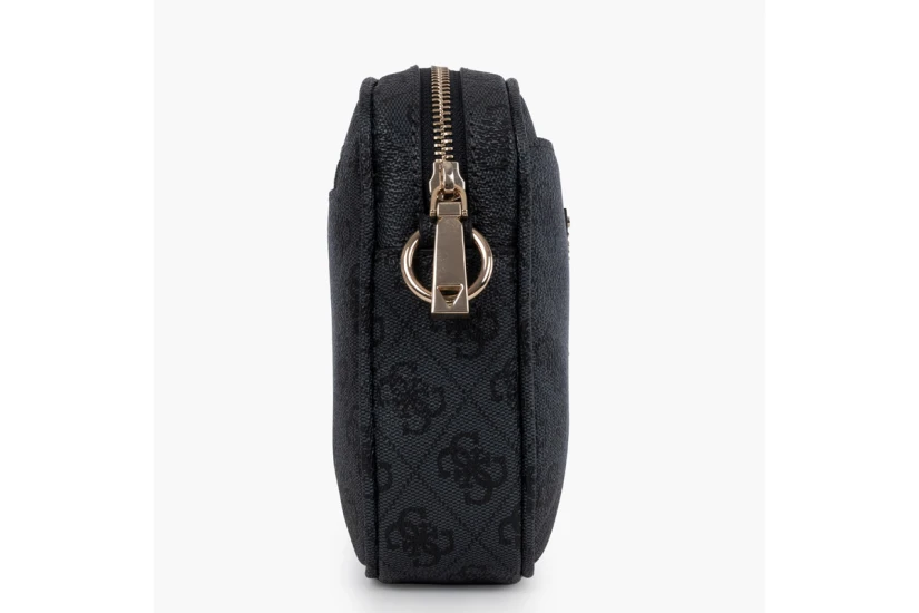 Guess Meridian Ii Τσαντάκι Χιαστί - Ώμου (SG697414 COAL LOGO)