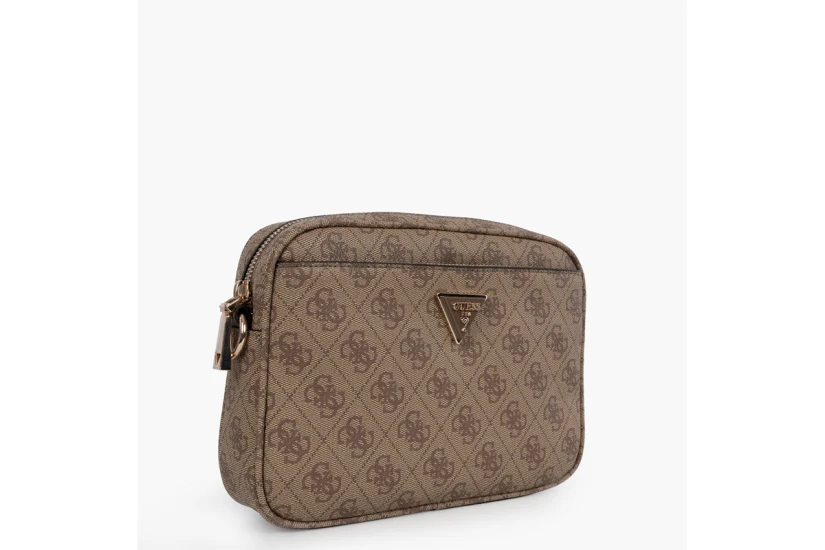 Guess Meridian Ii Τσαντάκι Χιαστί - Ώμου (SG697414 LATTE LOGO)