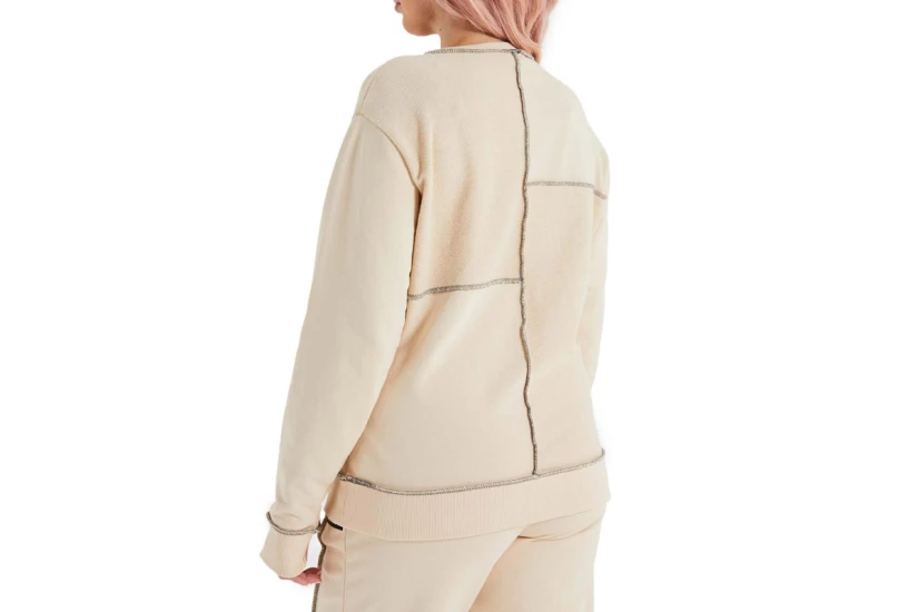 Ellesse Heritage Felicita Sweatshirt Μπλούζα Με Λαιμόκοψη Γυναικεία (SGP15934 BEIGE)
