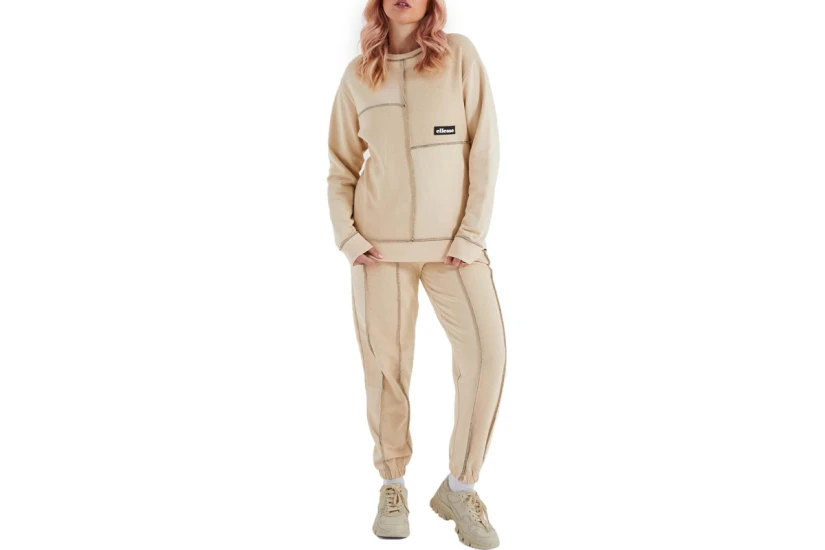 Ellesse Heritage Felicita Sweatshirt Μπλούζα Με Λαιμόκοψη Γυναικεία (SGP15934 BEIGE)