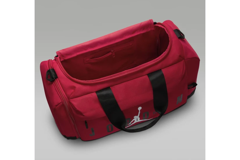Jordan Velocity Αθλητικός Σάκος Ώμου - Χειρός Κόκκινος, Μαύρος