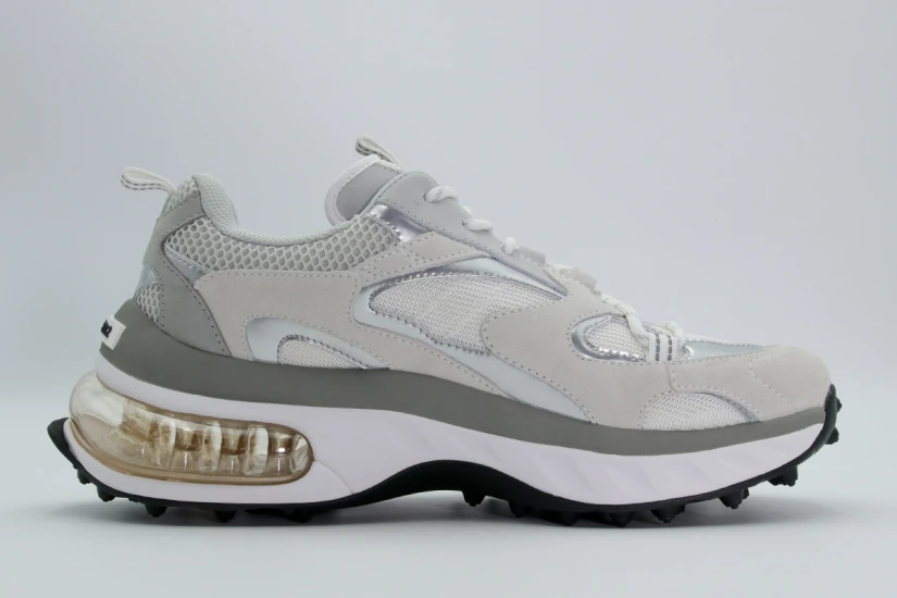 Dsquared2 Bubble Ανδρικά Sneakers Λευκά, Γκρι, Ασημί