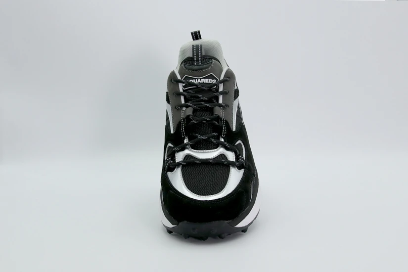 Dsquared2 Bubble Ανδρικά Sneakers Μαύρα, Λευκά, Ασημί