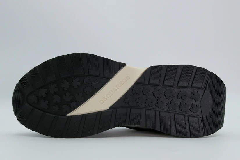 Dsquared2 Sprinter Ανδρικά Sneakers Μαύρα, Λευκά