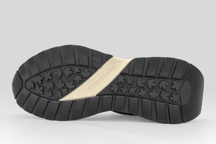 Dsquared2 Sprinter Ανδρικά Sneakers Ασημί, Εκρού