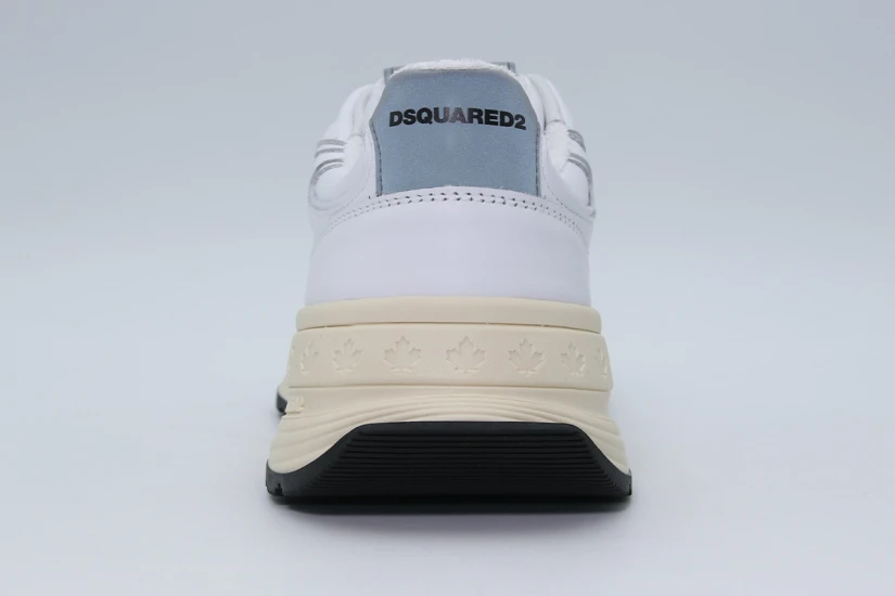 Dsquared2 Sprinter Ανδρικά Sneakers Λευκά, Εκρού