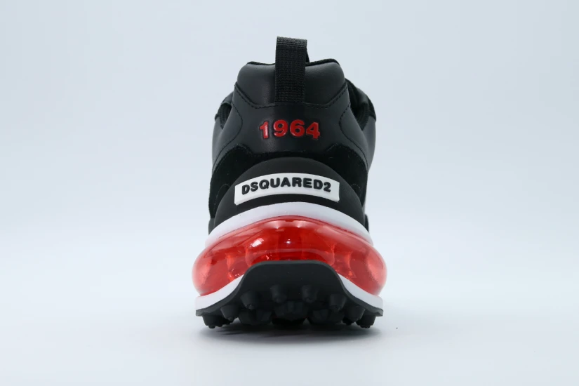 Dsquared2 Bubble Ανδρικά Sneakers Μαύρα, Λευκά, Κόκκινα