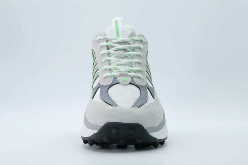 Dsquared2 Bubble Ανδρικά Sneakers Λευκά, Γκρι, Λαχανί