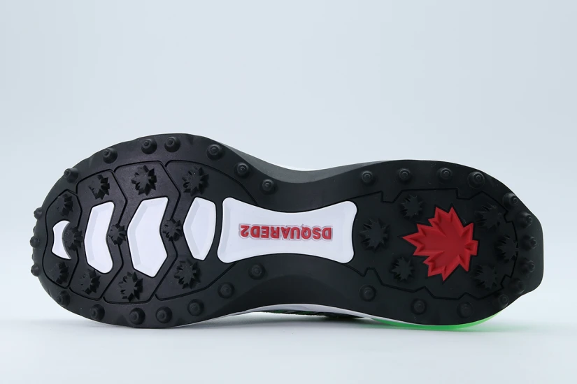 Dsquared2 Bubble Ανδρικά Sneakers Λευκά, Γκρι, Λαχανί