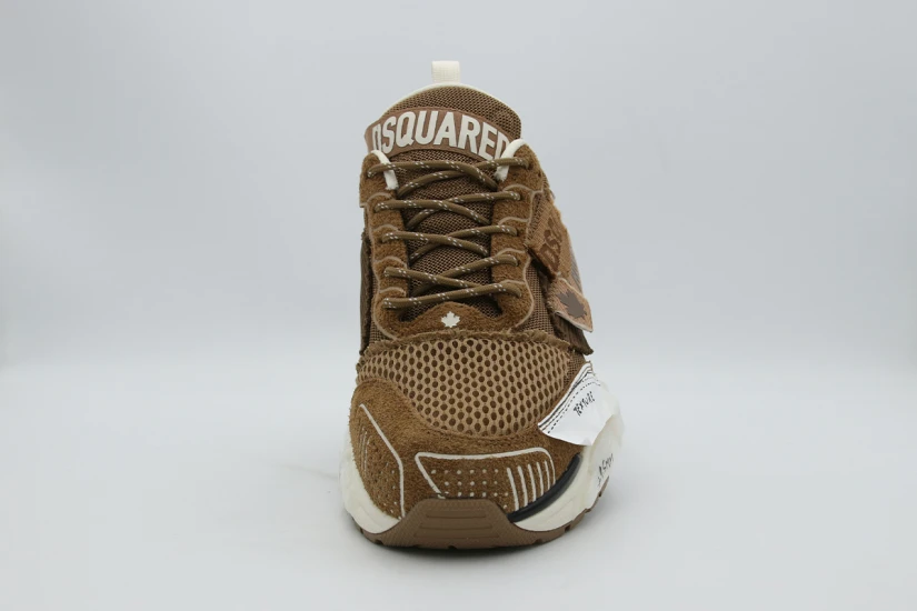 Dsquared2 Faster Ανδρικά Sneakers Καφέ, Μαύρα, Εκρού