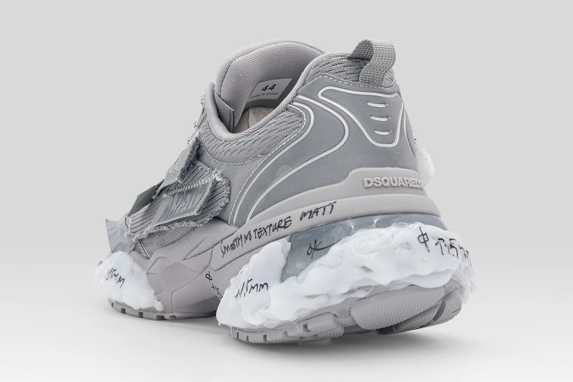 Dsquared2 Faster Ανδρικά Sneakers Γκρι