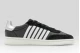 Dsquared2 Boxer Ανδρικά Sneakers Μαύρα, Λευκά
