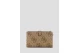 Guess Laurel Double Zip Organiser Γυναικείο Πορτοφόλι Μπεζ, Καφέ