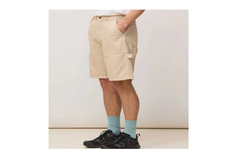 Blue Banana Olive Green Frank Ανδρική Βερμούδα Chino Μπεζ