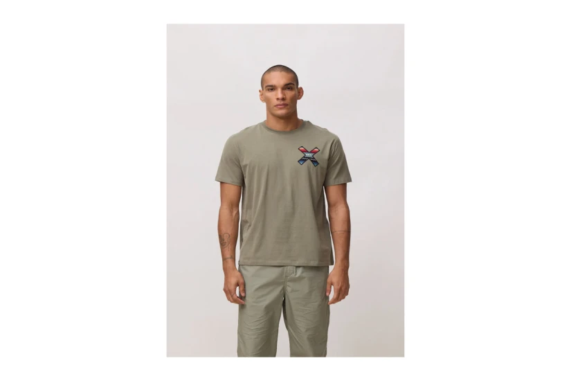 Blue Banana Khaki Classic Ανδρικό Κοντομάνικο T-Shirt Χακί, Διάφορα Χρώματα