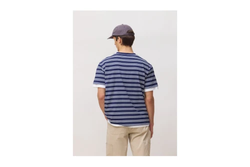 Blue Banana Navy Stripes T-Shirt Ανδρικό (SS26UG011STSBL11)