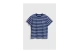 Blue Banana Navy Stripes Ανδρικό Κοντομάνικο T-Shirt Μπλε Σκούρο, Λευκό