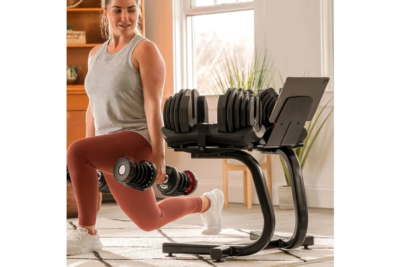 Johnson Bowflex St Σταντ για Αλτήρες Μαύρο, Κόκκινο