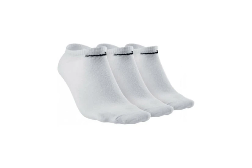 Nike Dri-FIT Lightweight Καλτσάκια Λευκά 3 Ζευγάρια