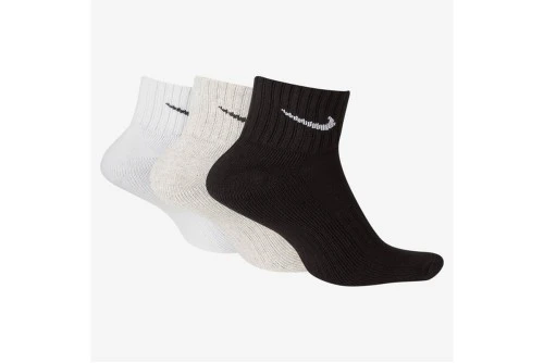 Nike Everyday Cushioned Κάλτσες Κοντές 3 Ζευγάρια (SX4926 901)